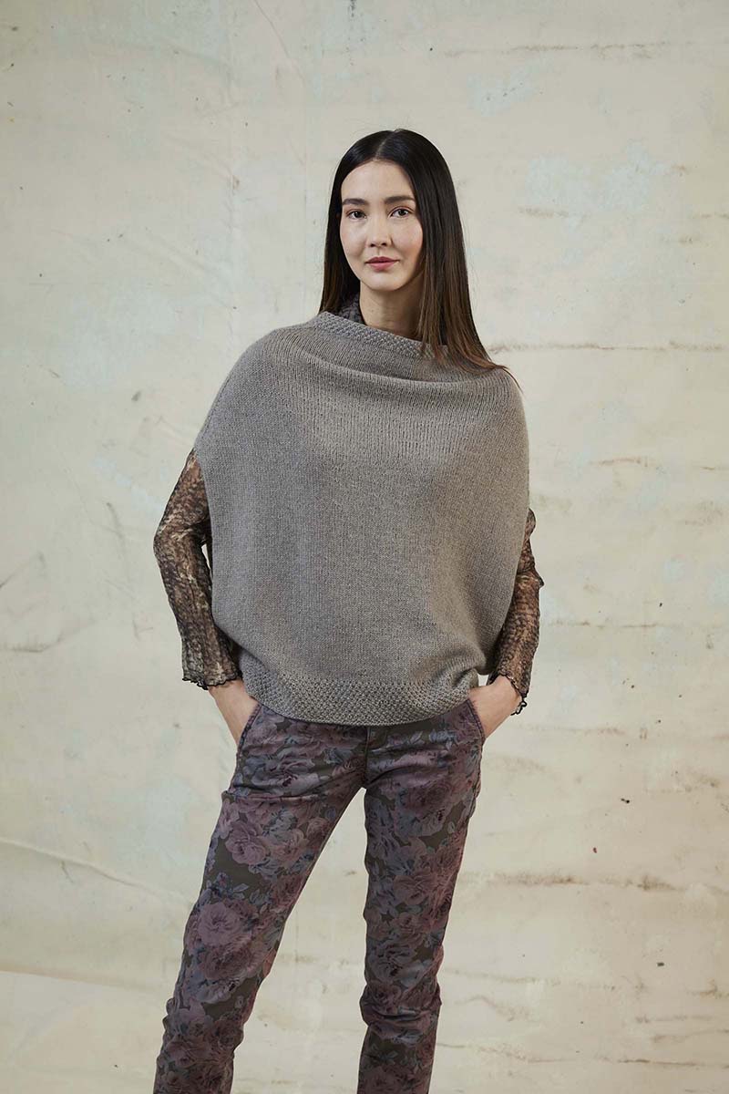 Pull 15 catalogue Lang Yarns Punto 60 Cashmere