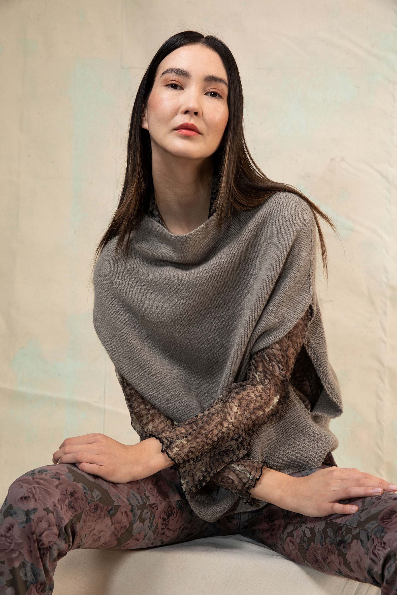 Pull 15 catalogue Lang Yarns Punto 60 Cashmere