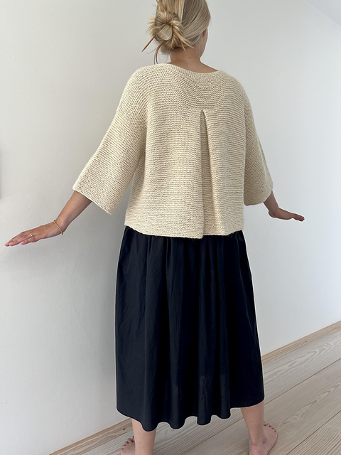 Simply Me Blouse de Norgardknitters en Vaya Lang Yarns