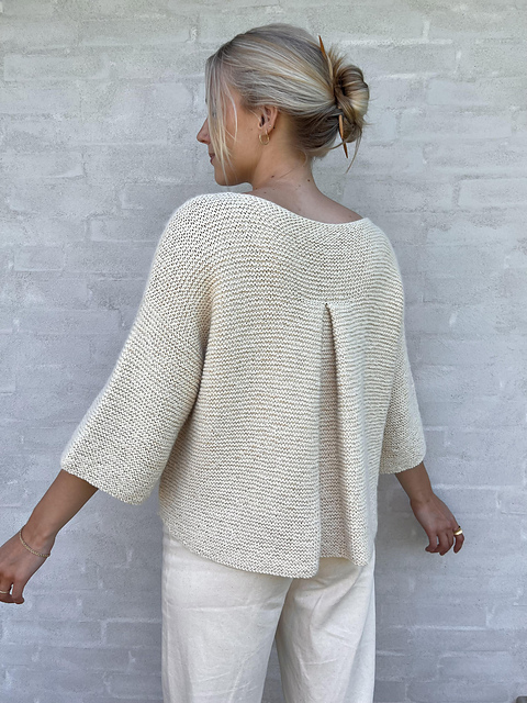 Simply Me Blouse de Norgardknitters en Vaya Lang Yarns