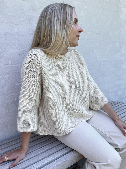 Simply Me Blouse de Norgardknitters en Vaya Lang Yarns