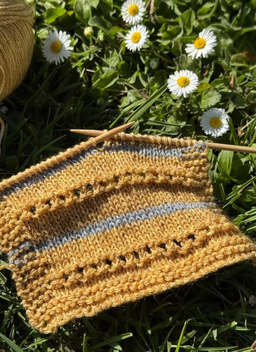 coton et laine Vaya Lang Yarns Ida Tee de PetiteKnit