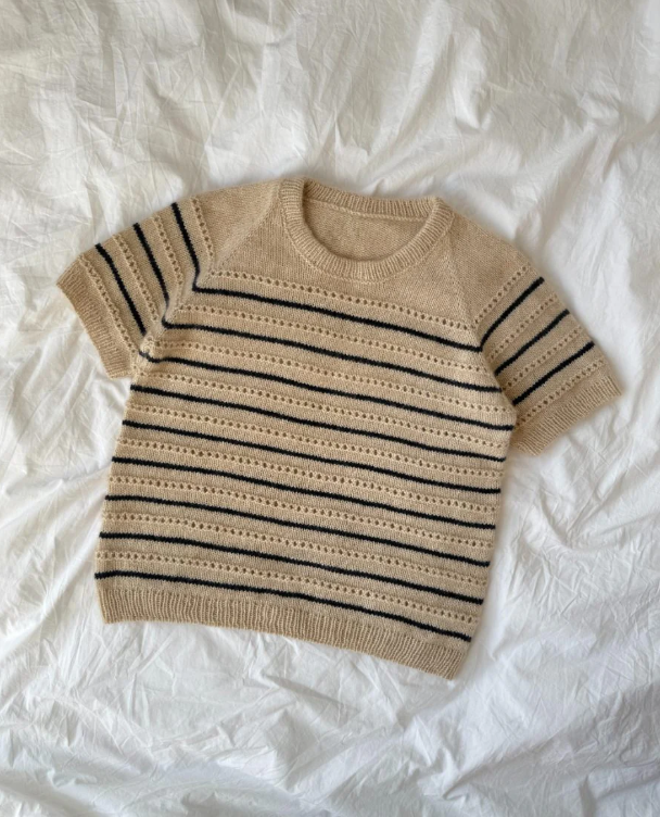 Ida Tee de PetiteKnit en laine Cashmere Premium de Lang Yarns