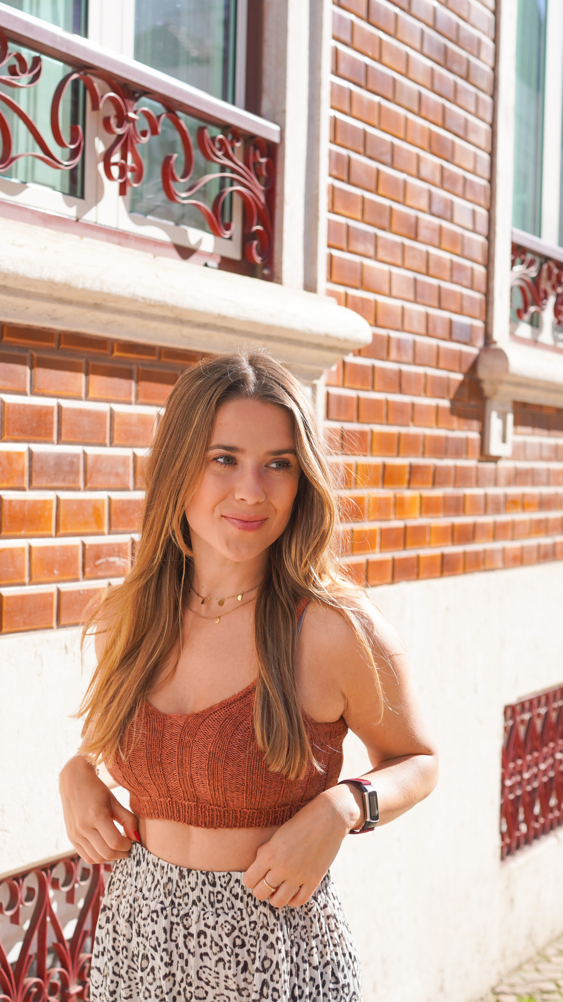 Crop-top Cakely Judith Jelena, laine, coton et yack Vaya de Lang Yarns