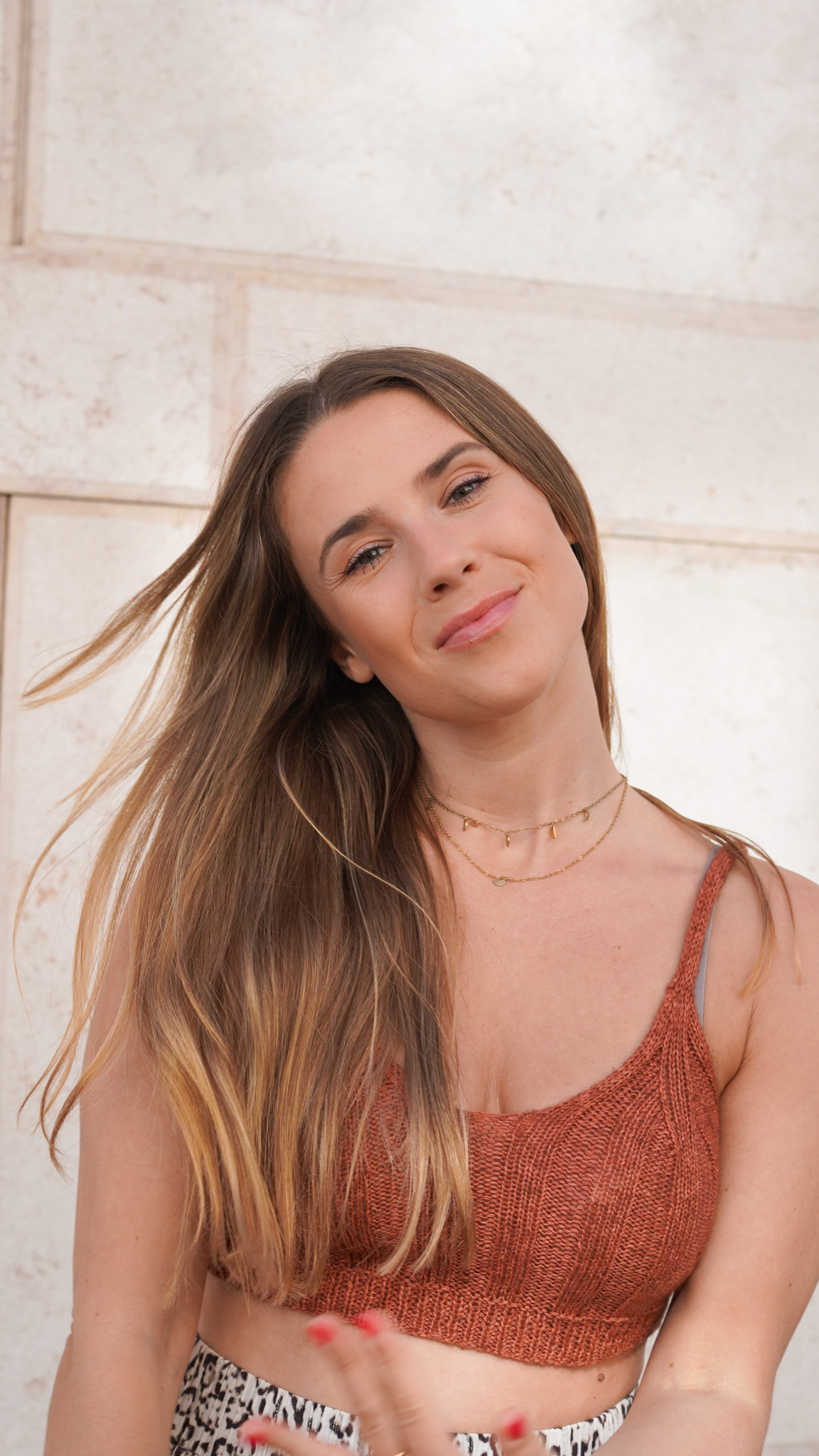 Crop-top Cakely Judith Jelena, laine, coton et yack Vaya de Lang Yarns