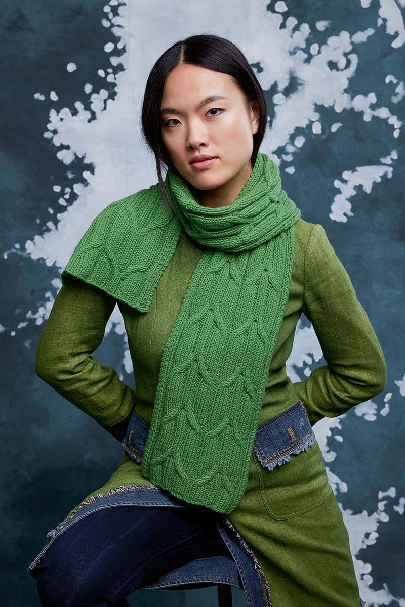 Echarpe 32 catalogue Lang Yarns FAM 286 Collection