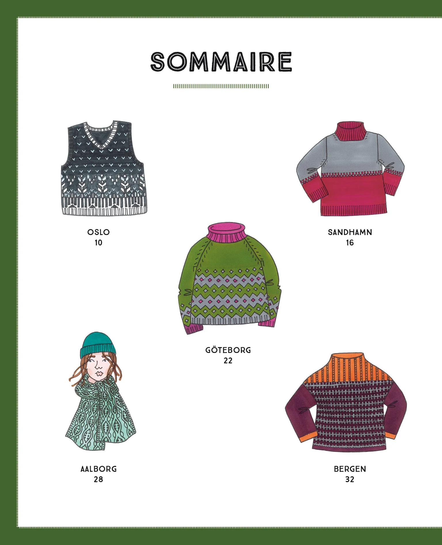 livre mailles nordiques de frederique alexandre laines lang yarns