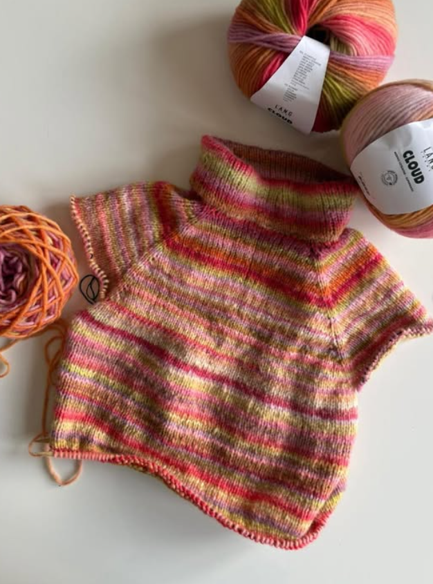 Pull How to Raglan laine Cloud Lang Yarns