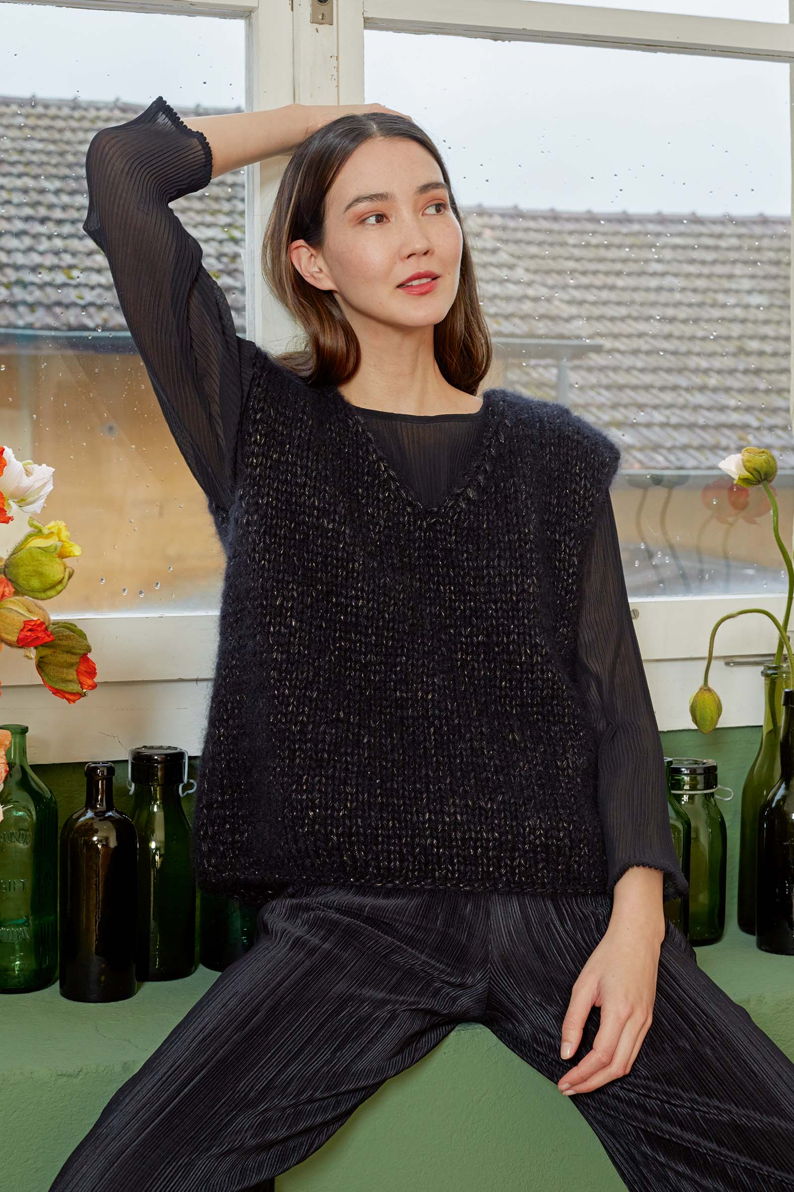 Pull sans manches 20 du catalogue Lang Yarns FAM 274 Collection