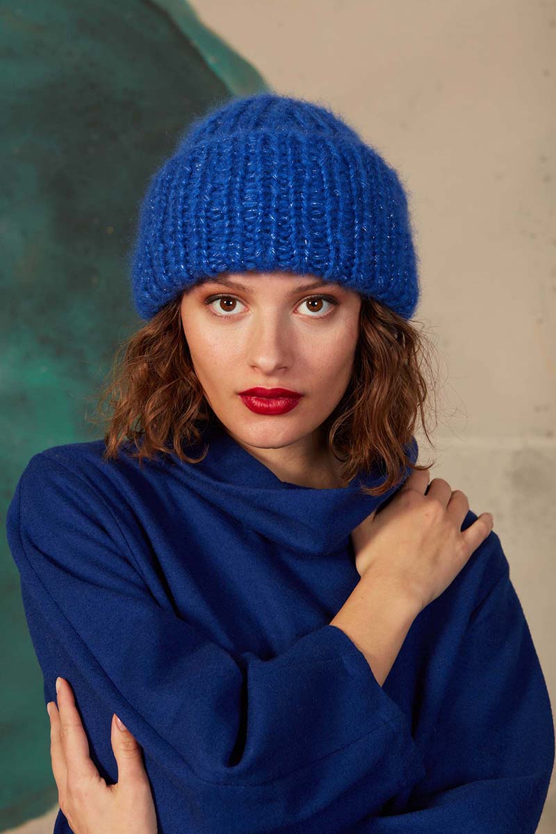 Bonnet 43 du catalogue Lang Yarns FAM 278 Collection