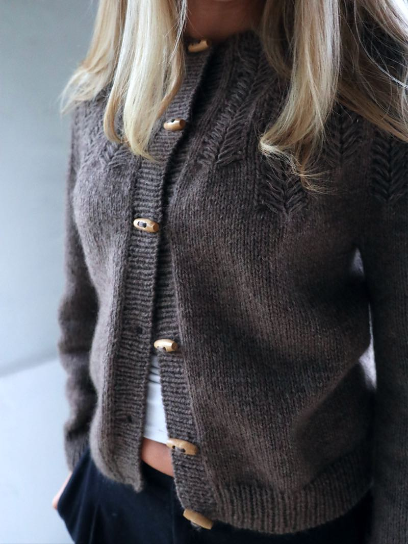 Cardigan Callie Knitamore laine Lang Yarns