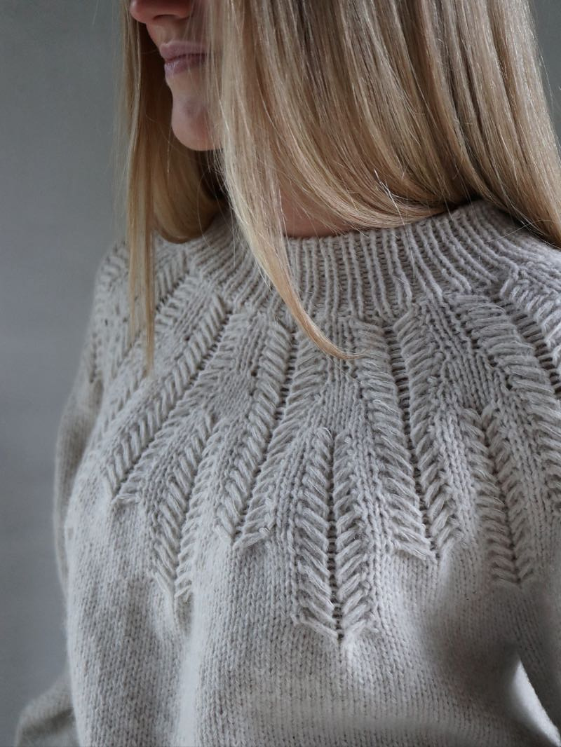 Pull callie de knitamore laines Lang Yarns