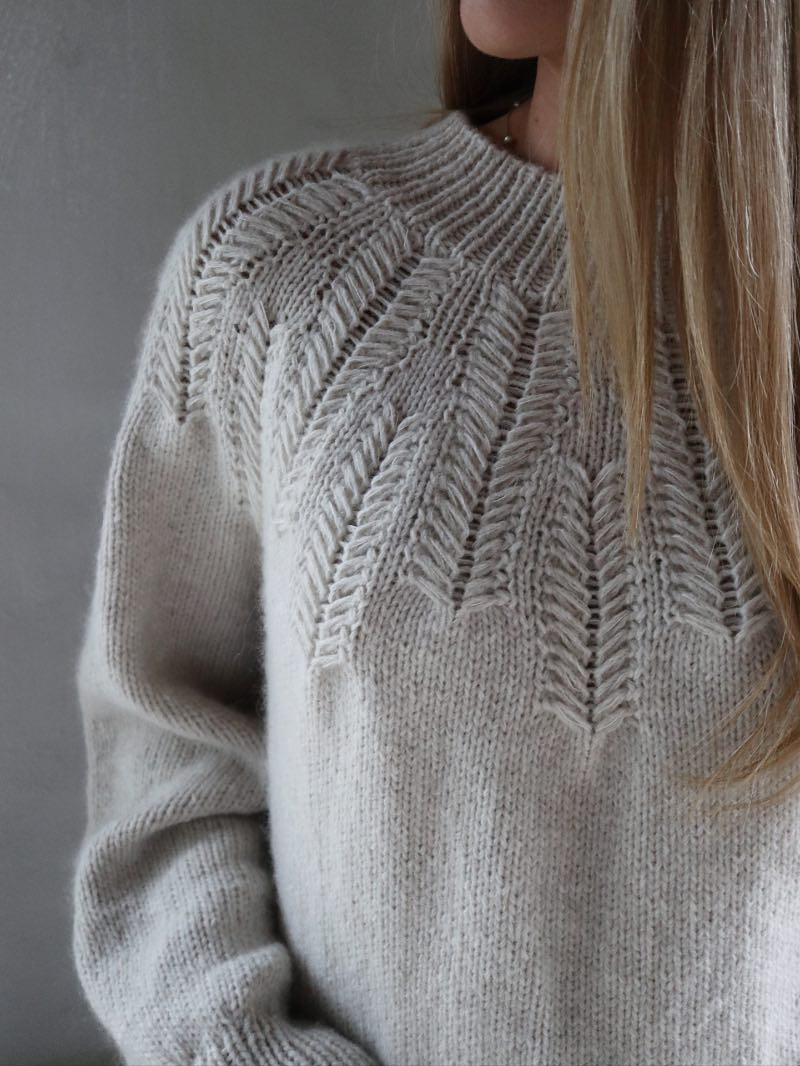 Pull callie de knitamore laines Lang Yarns