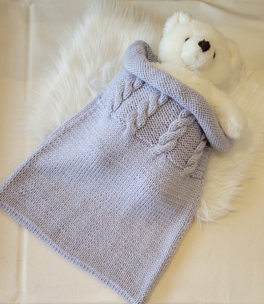 cocon de naissance laine Glory Wooladdicts