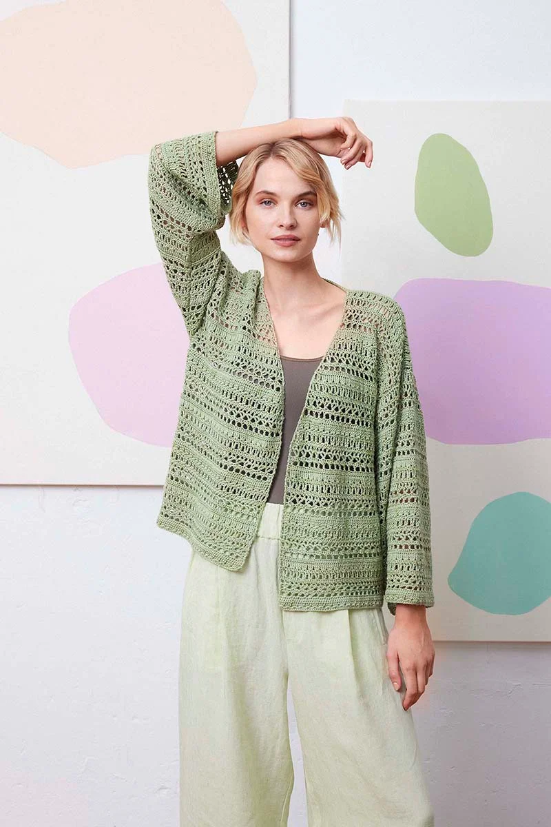 Gilet 15 catalogue Lang Yarns FAM 288 Collection