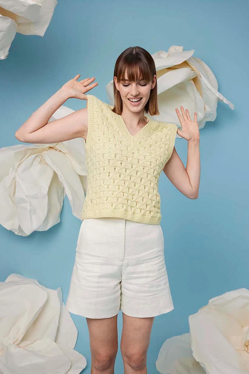 Débardeur 45 catalogue Lang Yarns FAM 288 Collection