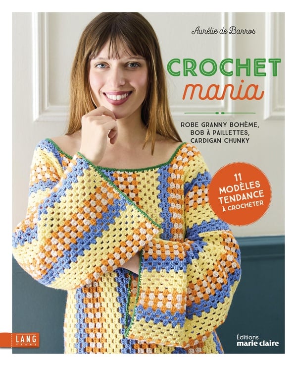livre crochet mania aurelie de barros
