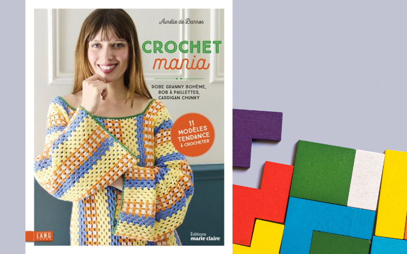 livre crochet mania aurelie de barros