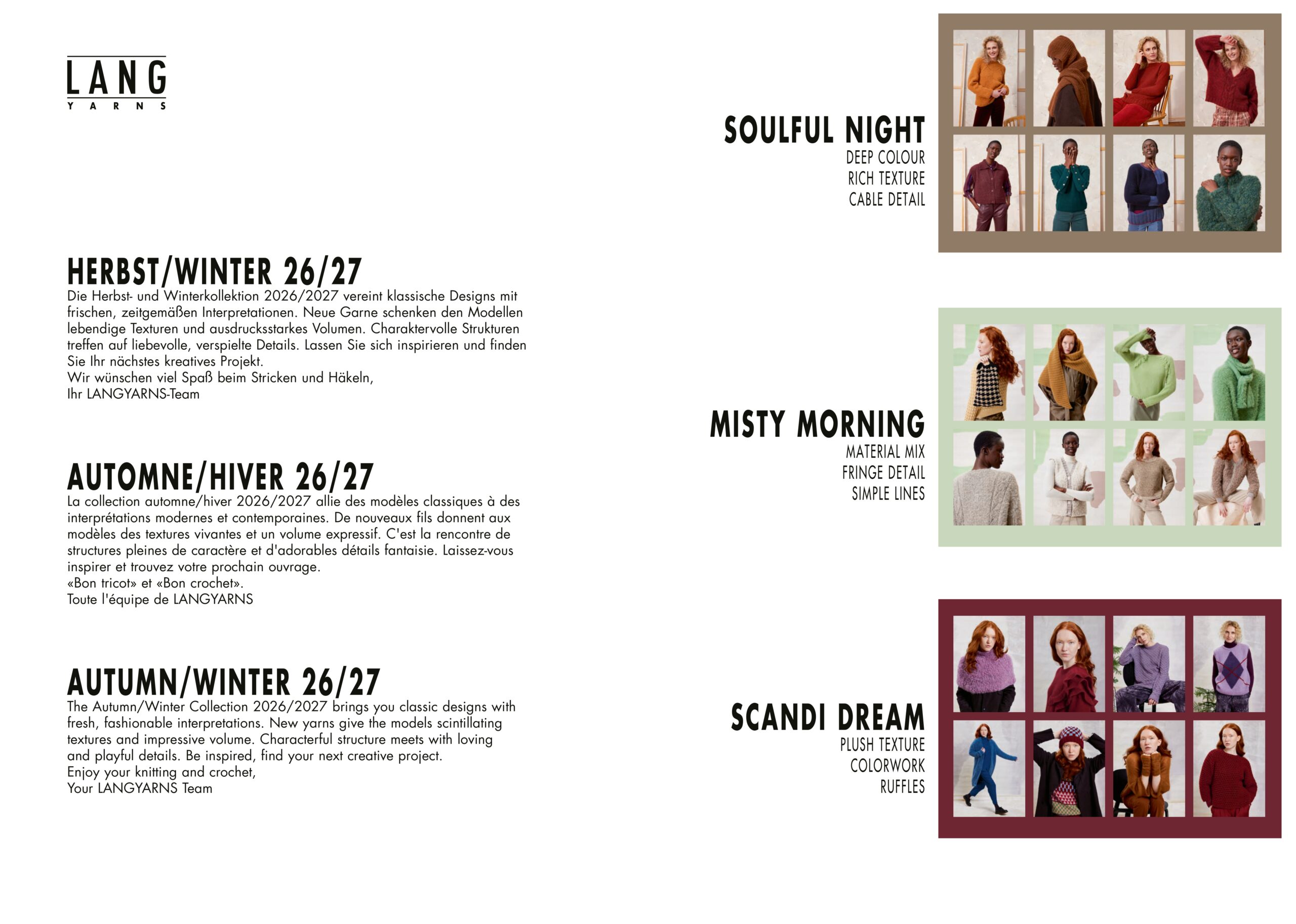 catalogue lang yarns fam 290 collection